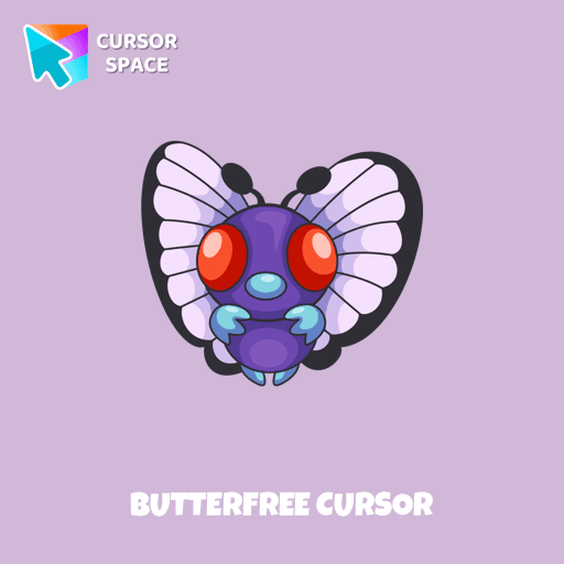 Butterfree cursor arrow cursor