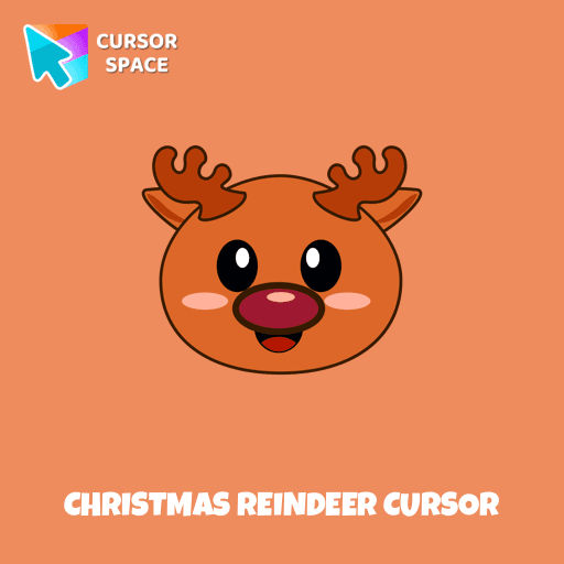 Christmas Reindeer cursor arrow cursor