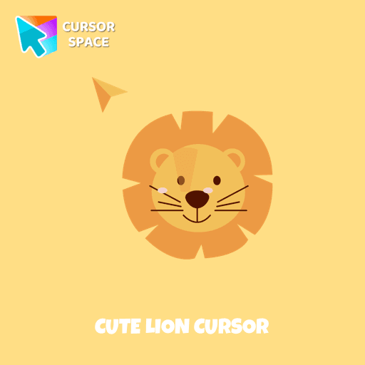 Cute Lion cursor arrow cursor