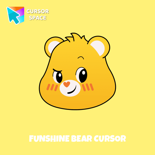 Funshine Bear cursor arrow cursor