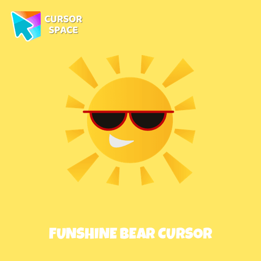 Funshine Bear cursor pointer cursor