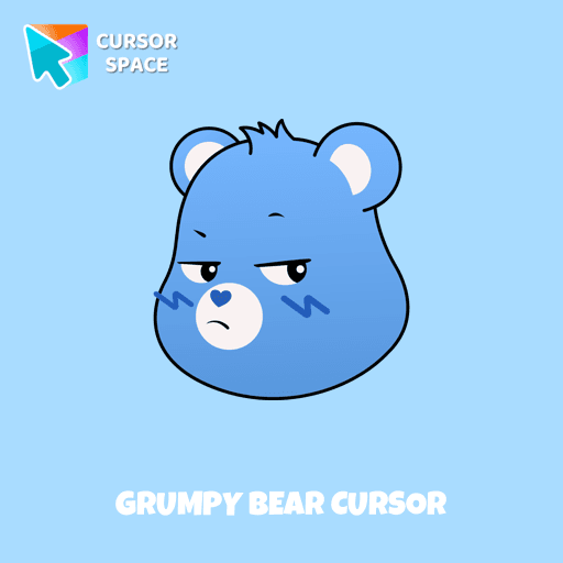 Grumpy Bear cursor arrow cursor