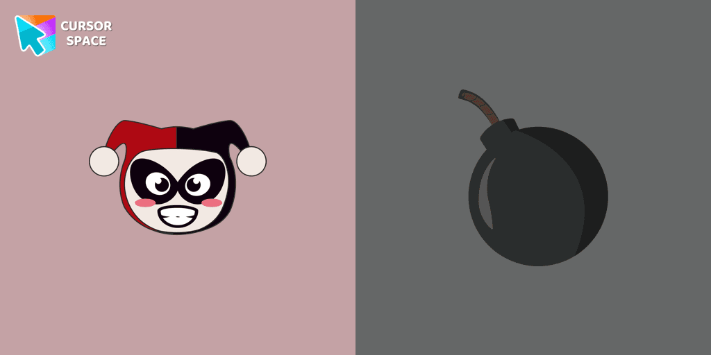 Kawaii Harley Quinn cursor
