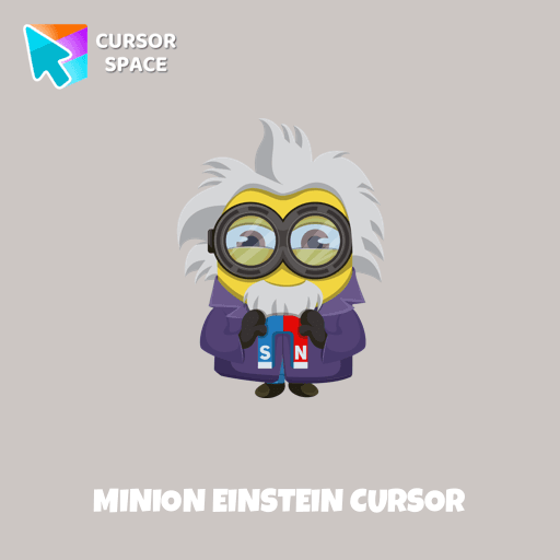 Minion Einstein cursor arrow cursor