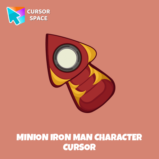 Minion Iron Man Character cursor pointer cursor