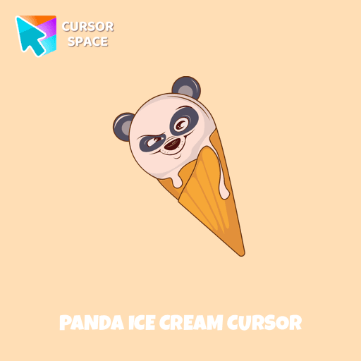 Panda Ice Cream cursor pointer cursor