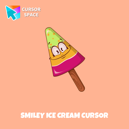 Smiley Ice Cream cursor pointer cursor
