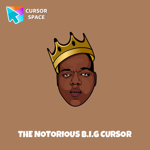 The Notorious B.I.G cursor arrow cursor