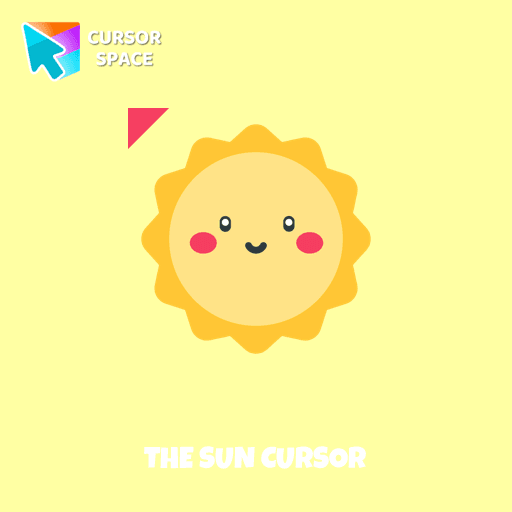 The Sun cursor arrow cursor