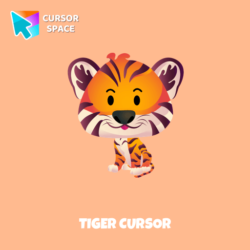 Tiger cursor pointer cursor