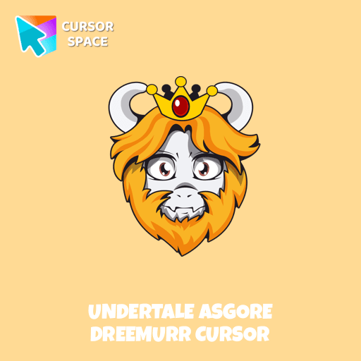 Undertale Asgore Dreemurr cursor arrow cursor