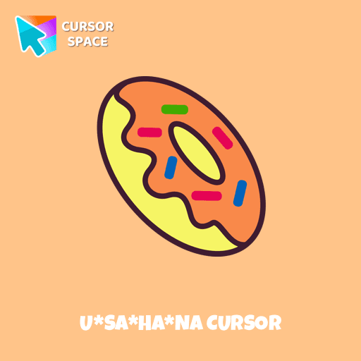 U*SA*HA*NA cursor pointer cursor
