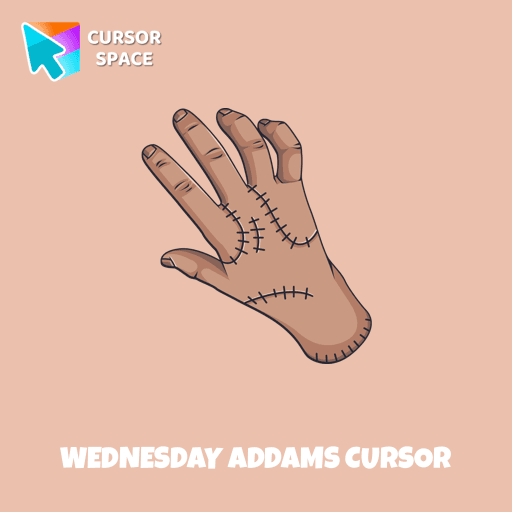 Wednesday Addams cursor pointer cursor