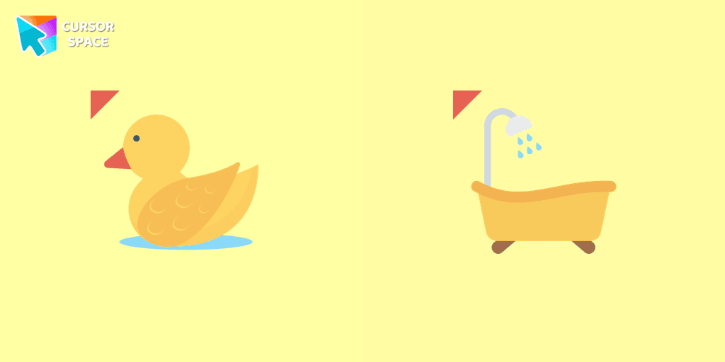 Duck cursor
