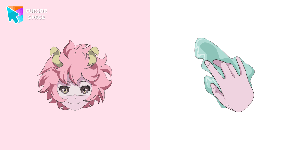 Mina Ashido cursor